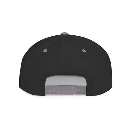 Snapback Hat — 'HITS MIXERS' Graffiti Flat-Bill Cap