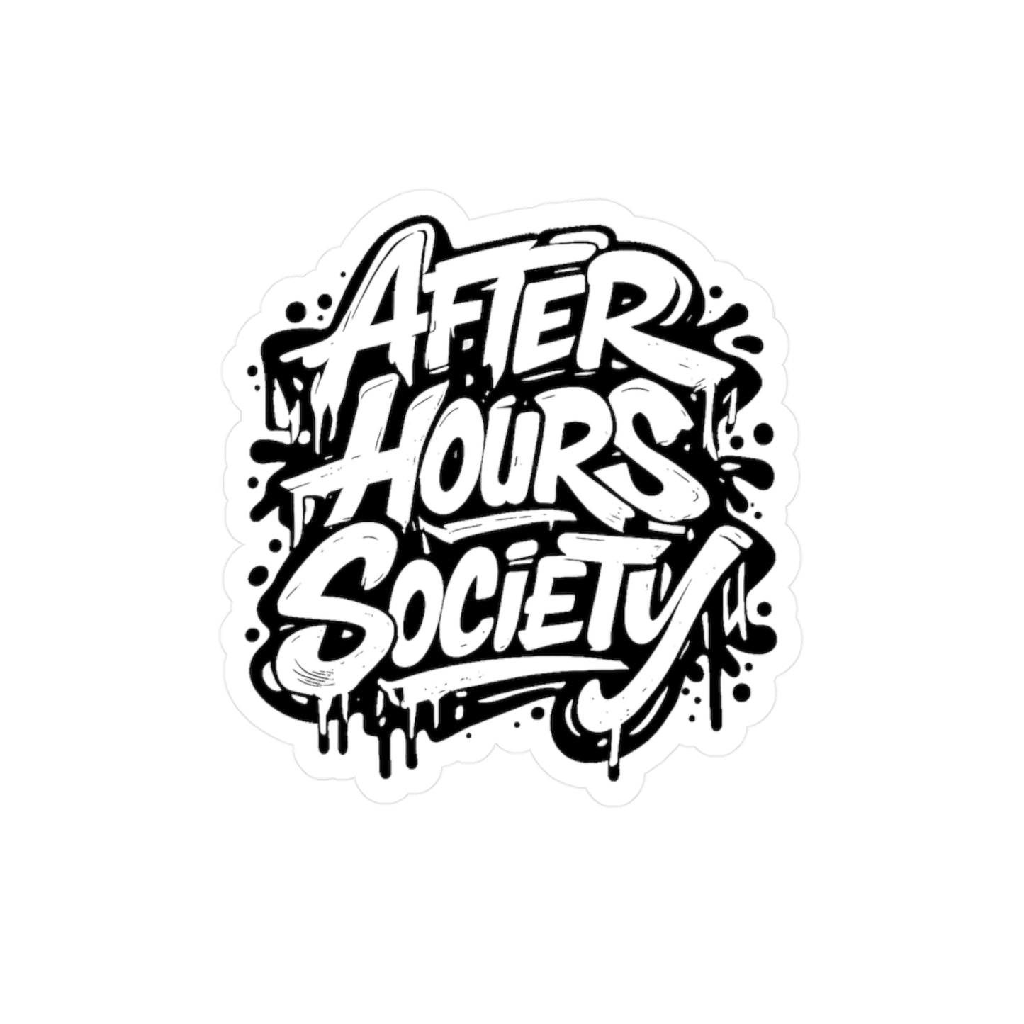 After Hours Society Kiss-Cut Vinyl Sticker