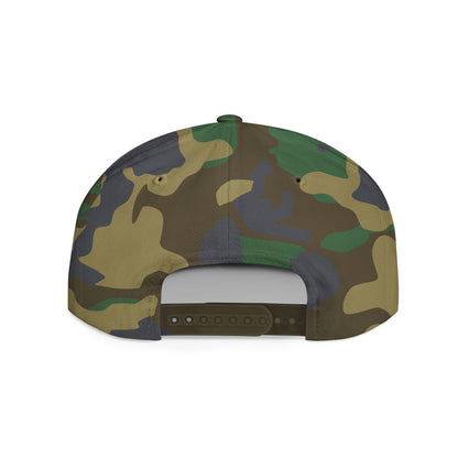 After Hours Society Flat Bill Snapback Hat — Graffiti Streetwear Cap