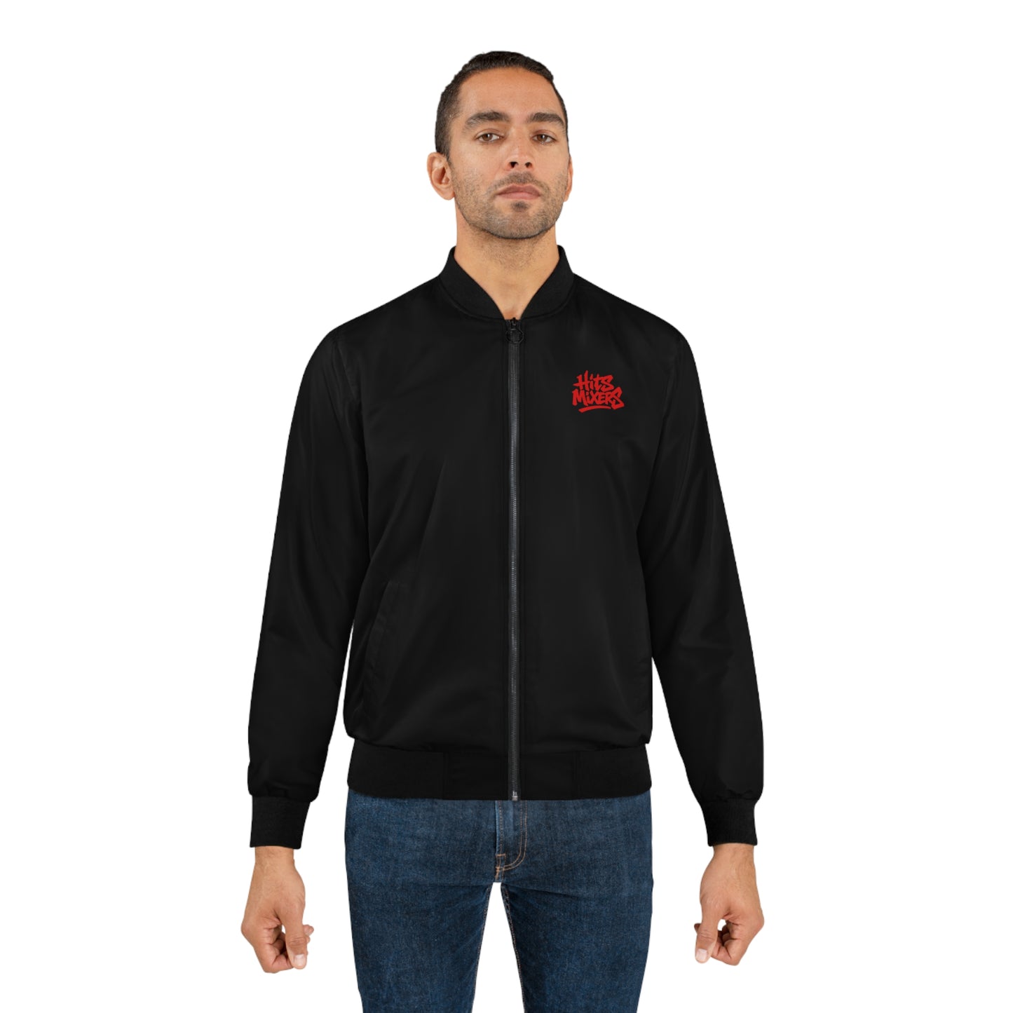 Bomber Jacket — 'Hits Mixers' Graphic