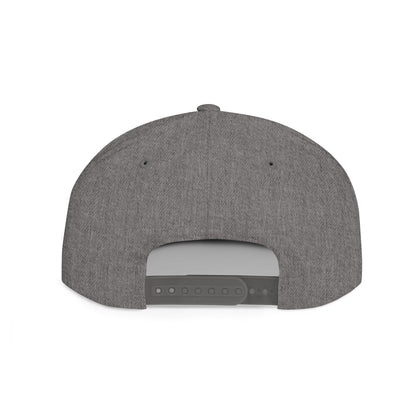 Snapback Hat — 'HITS MIXERS' Graffiti Flat-Bill Cap