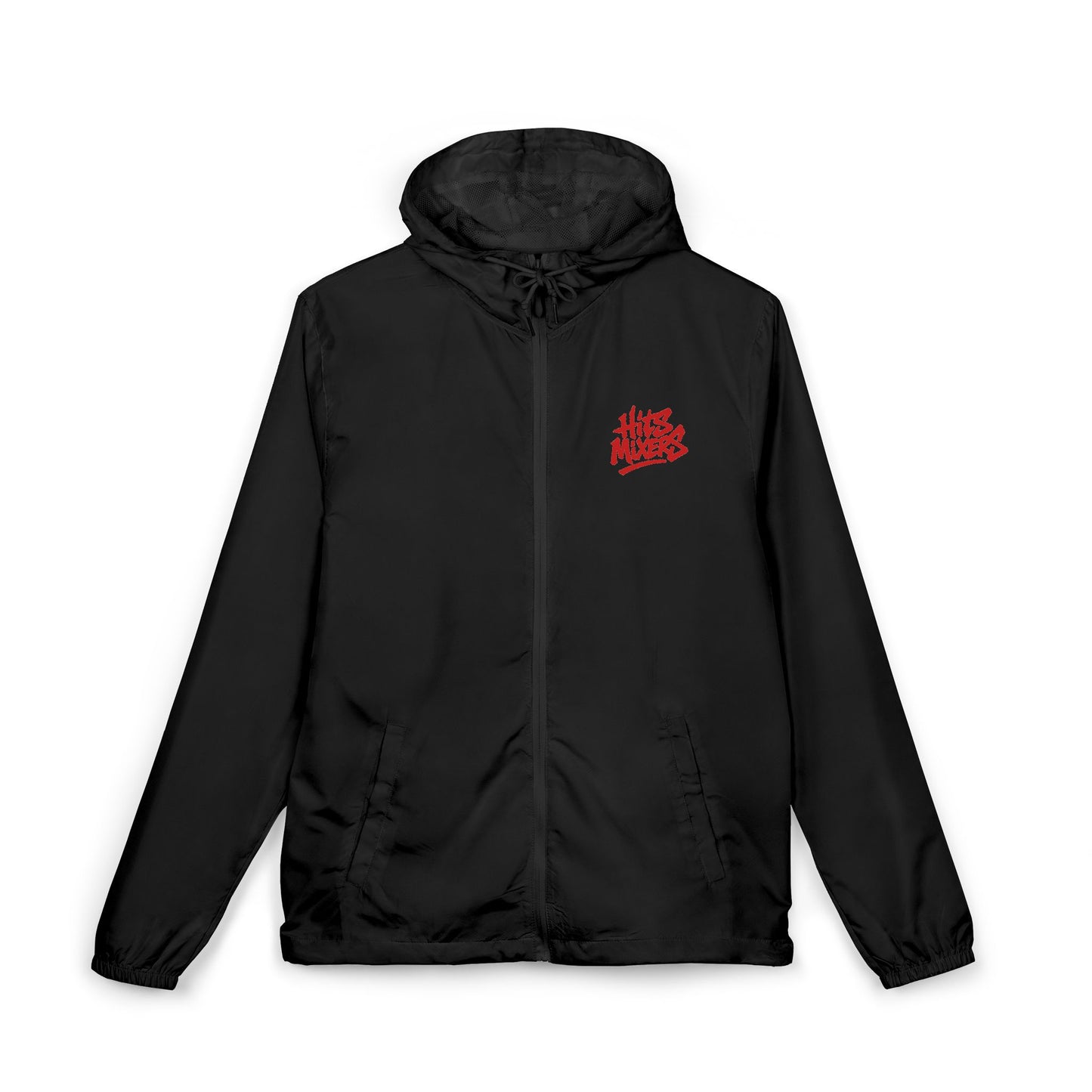 Windbreaker Jacket — 'Hits Mixers' Chest Graphic