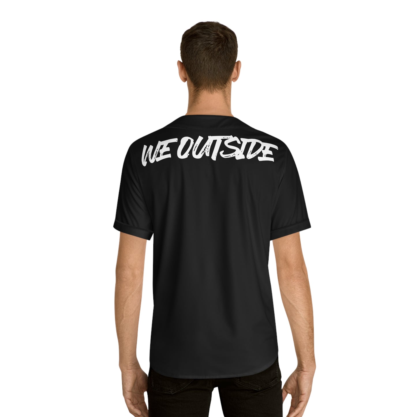 Baseball Jersey — 'Hits Mixers' We Outside Jersey