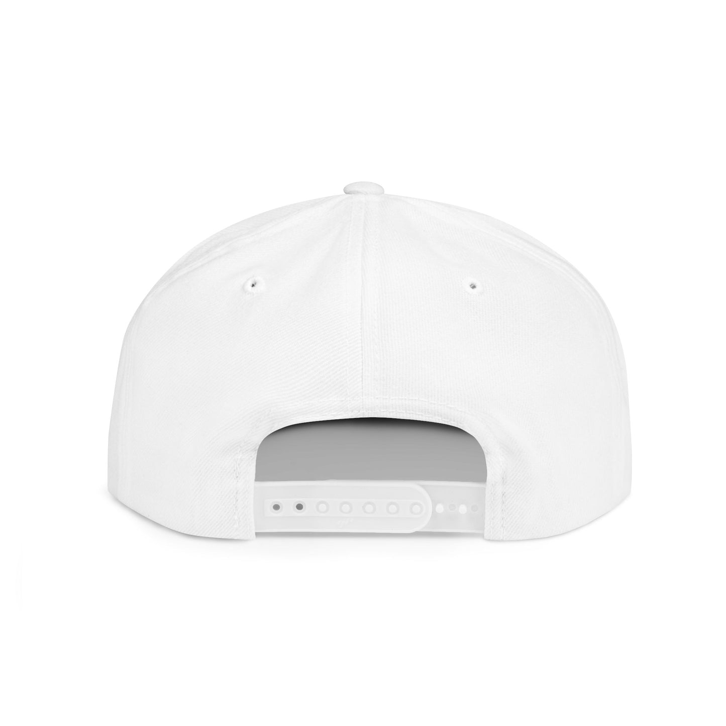 Snapback Hat — 'HITS MIXERS' Graffiti Flat-Bill Cap