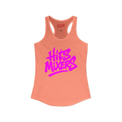 Women's 'Hits Mixers' Racerback Tank