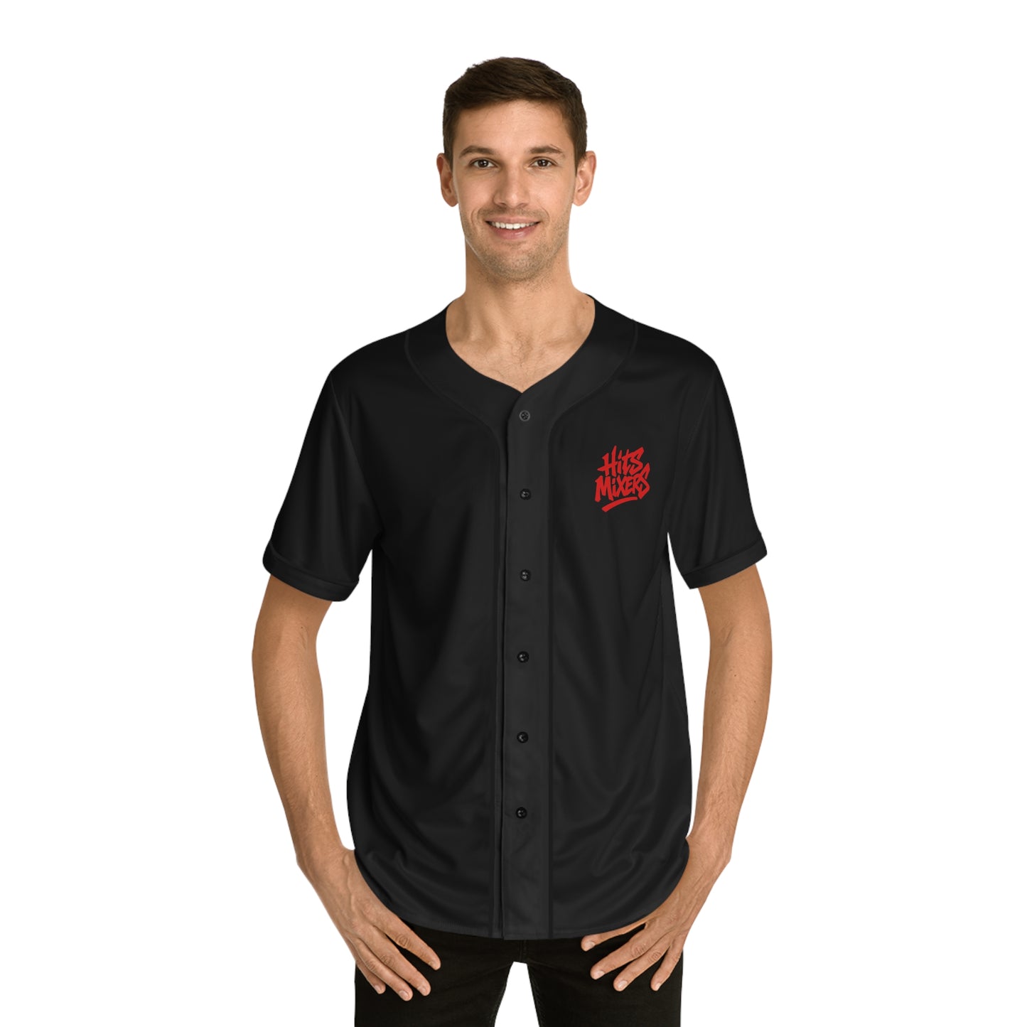 Baseball Jersey — 'Hits Mixers' We Outside Jersey
