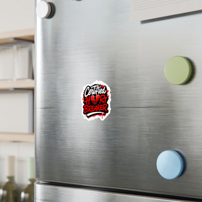 Certified Heartbreaker Kiss-Cut Vinyl Sticker