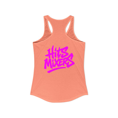 Women's 'Hits Mixers' Racerback Tank